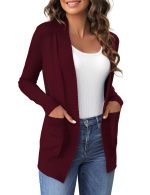 a.Jesdani Women's Cardigan Casual Lightweight Knit Cardigan Sweaters S-XXL - Image 2