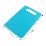 suidie Cutting Board Anti-slip Kitchen Tool Candy Color Chopping Board Food Cutting Block Mat for Kitchen - Image 5